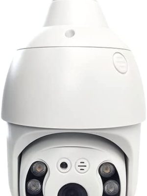 Wireless PTZ Security Camera with E27 Bulb Connector