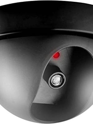 Security CCTV Dome Camera with Flashing Red Led Light